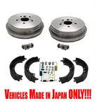 Fits Toyota Camry 2.4L Built In Japan 2002-06 Rear Brake Drums Shoes & Hardware. Fixed Price $193.00.