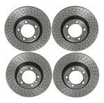 Brembo Front & Rear Pvt+ Brake Disc Rotors Kit For Porsche 911 Carrera Targa 4S. Fixed Price $484.95.