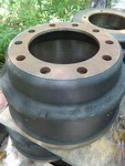 Gunite 3757X Gold Brake Drum, Cast Iron, Outboard, 16.50X5.00- Webb 66864. Fixed Price $200.00.
