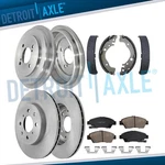 Front Disc Rotors Brake Pads Rear Drums Shoes For 2015 - 2020 Honda Fit. Fixed Price $136.67.