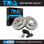 Trq Brake Pad & Rotor Kit Semi-metallic Fits 1990 Cadillac Deville Fleetwood. Fixed Price $96.95.
