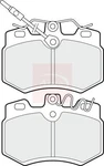 Apec PAD513 Brake Set For Disc Front Fits Peugeot 106 205 309. Fixed Price $25.49.