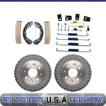 Rear Brake Drums & Shoes Hardware Kit For 2001-2004 Kia Spectra. Fixed Price $158.31.