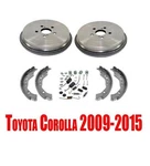Rear Brake Drums Shoes & Hardware Fits Toyota Corolla 2009 2014 2015. Fixed Price $152.00.
