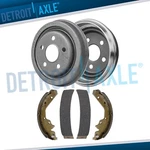 Rear Brake Drums And Shoes For Chrysler Lebaron Dodge Charger Neon Aries Horizon. Fixed Price $62.88.