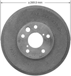 Brake Drum-premium Bendix PDR0726 Fits 2000 Subaru Legacy. Fixed Price $87.99.