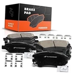 Front And Rear Ceramic Disc Brake Pads Set Compatible With Select Chevy. Fixed Price $84.99.