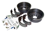 Crown Automotive 52005350KL Brake Service Kit Incl. Drums/shoe Set/hardware. Fixed Price $141.29.