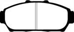 Ebc Disc Brake Pad Set - Front Greenstuff 2000/6000 Street Sport Fmsi D617 94 Th. Fixed Price $153.40.
