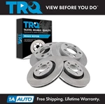 Trq Disc Brake Rotor Kit Front & Rear For Volkswagen Jetta Beetle Golf. Fixed Price $129.95.
