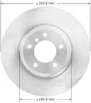 Disc Brake Rotor-premium Bendix PRT6079. Fixed Price $122.48.