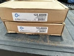 Pair Of Standard Brake Drum Centric Parts 123.40009 C-tek. Fixed Price $29.95.