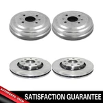 Durago Brake Rotor Drum Set Of (4) Front,rear For Chevrolet Aveo 05 06 07. Fixed Price $184.77.