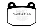 Ebc Brakes DP4197/2R Disc Pad Set Front Yellowstuff Our Flagship Range Fms. Fixed Price $130.80.