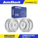 Front Rear Drilled Slotted Brake Rotors For Jeep, Grand Cherokee 2011-2021. Fixed Price $137.12.