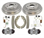 Rear Brake Drums, Shoes, Springs And Wheel Cylinders Kit For Honda 90-02 Accord. Fixed Price $184.95.