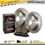 Front Centric Oe Brake Pads And Rotors Kit For 2003-2005 Cadillac Cts. Fixed Price $196.20.