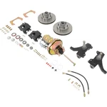 1963-66 Gm Truck Lug 2" Modular Drop Spindle Front Disc Brake Conversion Set. Fixed Price $1179.99.