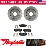 Front Kit Brake Rotors + Ceramic Pads & Hardware For 2001 Kia Sephia - Raybestos. Fixed Price $137.71.