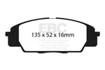 Ebc Brakes Disc Pad Set DP41254R. Fixed Price $170.42.