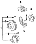 Genuine Ford Caliper Pin F2TZ-2C150-B. Fixed Price $15.21.