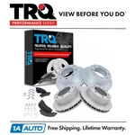 Trq Rotor & Brake Pad Posi Metallic Performance Drilled Slotted Front Rear Kit. Fixed Price $459.95.