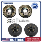 Left And Right Electric Brake 5 On Bolt Circle Drum Kits W/ 10" X 2-1/4". Fixed Price $189.97.
