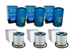 7.3L Turbo Diesel Oil & Fuel Filters (no Cap) Ford - Replaces FD4595. Fixed Price $39.90.