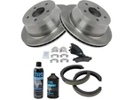 Trq 38GK53W Rear Brake Pad Rotor Shoe Drum Kit Fits 1999-2004 Chevy S10 4WD. Fixed Price $157.77.