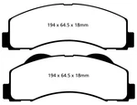 Ebc Greenstuff Front Brake Pads. Fixed Price $142.52.