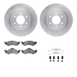 WFWH1-40077 R1 Concepts Brake Disc And Pad Kits 2-WHEEL Set Front For Dakota. Fixed Price $134.65.