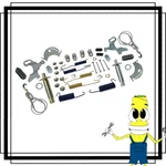 Complete Front Brake Hardware Kit Ford Mustang 1964-1971 With 10" Drums. Fixed Price $54.99.