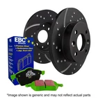 Ebc Brakes S10KR1155 Kits Greenstuff 2000 And Gd Rotors Fits 04-17 Cooper. Fixed Price $288.94.