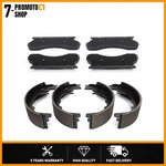 Front Rear Disc Brake Pad Set Drum Shoe Magma Ford F-350 1976-1994. Fixed Price $140.99.