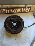 67 68 69 Toronado Eldorado Passenger Rear Brake Backing Plate. Fixed Price $129.99.