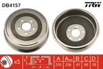 Trw DB4157 Brake Drum For Citroen, Fiat, Lancia, Peugeot. Fixed Price $91.17.