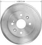 Bendix PDR0842 Brake Drum For 11-14 Mazda. Fixed Price $63.99.