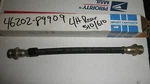 DATSUN#46202-89909 1968-76 510,PL510,610 Irs L/h Rear Brake Fluid Hose #39-7359. Fixed Price $8.97.