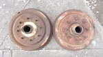 1953 1954 1955 Ford Truck F250 F350 Front Brake Drums Hubs Original Pair 8 Lug. Fixed Price $499.99.