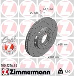 Lordco - Zimmerman 100121652 Disc Brake Rotor. Fixed Price $382.99.