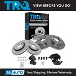 Trq Front & Rear Ceramic Brake Pad Rotor Kit For 2007-2010 Volkswagen Beetle. Fixed Price $159.95.