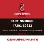 47201-60832 Genuine Parts For Toyota Brake Cylinder. Fixed Price $256.37.