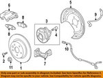 Gm Oem 16-26 Equinox Rear Suspension Brake Components-prk Brk Actuator 13544734. Fixed Price $76.01.