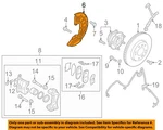 Kia Oem 16-20 Optima Front Suspension Brake Components-backing Plate 51756C1100. Fixed Price $22.40.