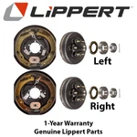 Lippert 12" 6K Brake & 6X5.5 Hub Drum Kit W/bearings (l+r) - Fits Dexter Al Ko. Fixed Price $371.99.