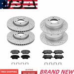 Front Rear Drilled Rotors And Brake Pads For Gmc Chevy Equinox Terrain 2010-2017. Fixed Price $182.98.