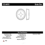 Brake Drum-c-tek Standard Centric 123.44018. Fixed Price $88.83.