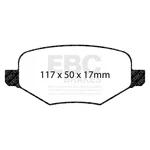Disc Brake Pad Set-limited, Vin: 8, Natural Ebc UD1377. Fixed Price $84.11.