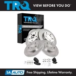 Trq Front & Rear Brake Pad Rotor Kit Ceramic Fits 2008-2015 Scion Xb. Fixed Price $179.95.