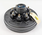 Axle Tek 12" Trailer Brake Drum & Hub On 6.5" 7,000 Lbs BD3-865. Fixed Price $110.00.